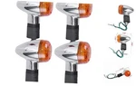 12V Motorcycle Turn Signal Lights Front Rear Blinker Indicator Amber. Fixed Price $29.18.