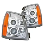 Headlight Set For Cadillac Srx 04-09 Driver Passenger Side Front Capa. Fixed Price $805.74.