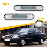 2X Rear White Led License Plate Tag Light For Mercedes-benz W124 W201 W202 Eaaf. Fixed Price $15.99.