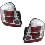 Tail Light Lamp Set For 2007-2009 Nissan Sentra Driver And Passenger With Bulb. Fixed Price $100.36.