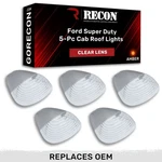 Recon 264142CL Led Cab Roof Light Kit Clear/amber 99-16 Super Duty. Fixed Price $59.95.