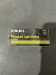 (10 Pack) Philips 55 Longer Life Miniature Bulbs 7V 2.8W (SP38). Fixed Price $15.00.
