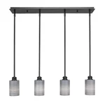 Toltec Edge Light Linear Pendalier, Espresso, 4" Gray Matrix 1156-ES-4062. Fixed Price $794.20.
