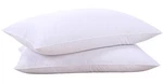 Goose Down Feather Pillows Set Of 2, 100% Cotton Cover, Standard Size Hotel C.... Fixed Price $52.90.