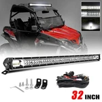 32" Led Light Bar Spot Combo Offroad Utv Cfmoto Zforce 400/500/600/800/1000. Fixed Price $48.65.