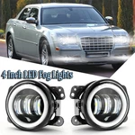 Pair 4 Inch Led Chip Fog Lights Compatible For Chrysler 300 2005-2010 Lamps. Fixed Price $37.43.