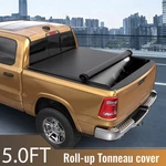 Roll Up 5FT Bed Truck Tonneau Cover W/led For 2017-2026 Honda Ridgeline. Fixed Price $118.81.