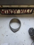 1940 Ford Headlight Door Bezel Perfection 931. Fixed Price $44.99.