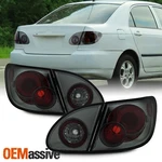Fits 03-08 Toyota Corolla Smoked 4PCS Tail Brake Lights Lamp Pair W/trunk Piece. Fixed Price $84.99.