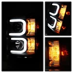 Spyder 5079473 Chevy Silverado 1500 14-15 Projector Headlights Bar Drl. Fixed Price $342.16.