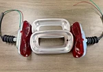 1960 1966 Chevy Gmc Pickup Fleetside Tail Light Assembly & Bezels Lh Rh 4 Pcs. Fixed Price $99.99.