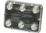Ecco ED0004A Stick-a-led (6 Led) Rectangular Self-adhesive 12-24VDC Quad. Fixed Price $75.76.