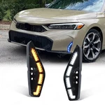 For 2025 Honda Civic Led Drl Daytime Running Fog Light W/ Turn Signal Lh Rh. Fixed Price $66.36.