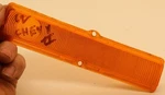 Oem 1963 1964 Chevy Ii Nova Lh Amber Parking Light Lens 5954493 Guide 1Z. Fixed Price $18.64.