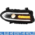 Passenger Right Led Drl Projector Headlight W/ Bulbs For Dodge Charger 2015-2022. Fixed Price $153.99.