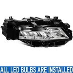 Passenger Rh Led Headlight Assembly W/ Bulbs For Us Nissan Rogue Sv Sl 2021-2023. Fixed Price $140.99.