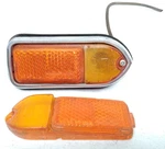1980-1987 Jaguar XJ6 Side Marker Light Front Orange Pair Left & Right Lucas R86. Fixed Price $68.50.