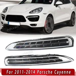 Front Lh Rh Daytime Running Light Drl Led Fog Lamps For Porsche Cayenne 2011-14. Fixed Price $106.99.