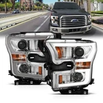 Anzo Usa 111358 Projector Headlight Set Fits 15-17 F-150. Fixed Price $531.00.