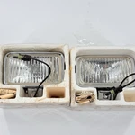 Nos Vintage K-d Brite Lites Quartz Halogen Chrome Fog Lights White. Fixed Price $49.95.