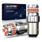 Auxito Pure Red 1157 Led Bulb Tail Stop Brake Turn Signal Light 7528 2357 3496. Fixed Price $13.29.