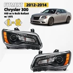 For 2012-2014 Chrysler 300 Hid/xenon Headlight Black Bezel W/afs Left+right Pair. Fixed Price $564.90.