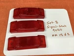 Trailer Truck Lights Set 3 Signal-stat 9040 Red Marker Lamps PC-91. Fixed Price $45.95.