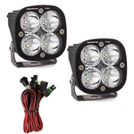 Baja Designs Squadron Pro Black Spot Beam 5000K Led Lights & Harness 4600 Lumens. Fixed Price $429.95.