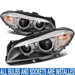 Pair/set Projector Headlight Assembly W/ Bulb For Bmw 528I Xdrive 2011-2013. Fixed Price $440.99.