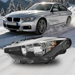 Halogen Headlights For 2016-2018 Bmw 3 Series Base Headlamp With Bulb Lh/rh Opt.. Fixed Price $219.30.