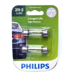 Philips Longerlife 211-2 12.42W Two Bulbs Interior Dome Light Replacement Stock. Fixed Price $12.82.