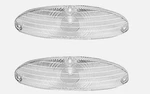1955 Chevrolet 150 210 Belair Nomad Park Lamp Light Lenses Clear" Pair L4101. Fixed Price $26.19.