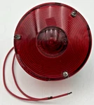 Turn Signal, Stop, Tail Lamp 27-145 Metal W/cyclostat Ii Red Lens 4" Xo. Fixed Price $60.20.