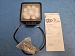4" Hella Optilux 4SQ Led Work Lamp 6500K 10-30V Aluminium Housing H71030401. Fixed Price $24.99.