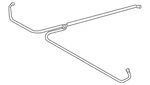 Genuine Mercedes-benz Hose 230-860-03-92. Fixed Price $34.32.