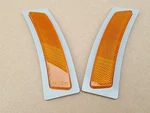 Bmw 3/4 SERIES13-16 Left & Right Front Bumper Reflectors 63147295542-1. Fixed Price $24.99.