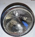 Used Oem Hella 67-79 Vw Beetle/super Headlight Assembly Bucket W/ Trim Ring. Fixed Price $95.00.