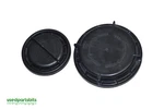 Mercedes Benz Hella Headlight Bulb Access Cover Set 14735300 14735400 Oem. Fixed Price $29.99.