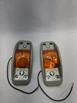 2X Grote 4628 Amber Marker Trailer Lights SAE-P-PC-72 Lot. Fixed Price $29.99.