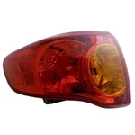 For 2009-2010 Corolla Rear Left Tail Lights Red & Amber Plastic 81560-02460 V. Fixed Price $80.95.