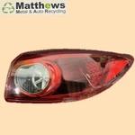 Passenger Tail Light Sedan Quarter Panel Mounted Fits 15-18 Mazda 150399. Fixed Price $140.00.