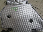 Lamborghini Gallardo, Rh, Right Taillight Heat Shield, Used, P/n 400863778B. Fixed Price $175.00.