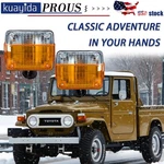 Pair Front Turn Signal Lamps Assy Toyota Land Cruiser FJ40 FJ45 BJ40 BJ42 HJ45. Fixed Price $44.70.