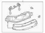 Genuine Nissan Side Marker Light 26550-CD01A. Fixed Price $173.40.