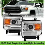 PAIR/2PCS Projector Headlights Assy For Gmc Sierra 1500 2500HD 3500HD 2014-2019. Fixed Price $168.99.