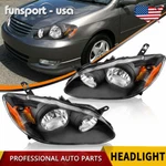 Headlights Assembly For 2003-2008 Toyota Corolla Headlamp Replacement Left+right. Fixed Price $70.50.