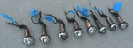 Ford Thunderbird License Plate Light Lamp Lens 1961-1963 61-63 Oem. Fixed Price $40.00.
