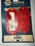 Truck-lite 403690 2"X4" Red Oval Bolt-on Mount Reflector 54TD 1990 Vos Brand New. Fixed Price $9.60.