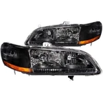 Anzo 121052 Crystal Headlight Set For Honda Accord 98-02. Fixed Price $151.62.