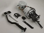 1961-72 Ford Galaxie 8" Dual Chrome Power Brake Booster +pedal. Fixed Price $239.40.